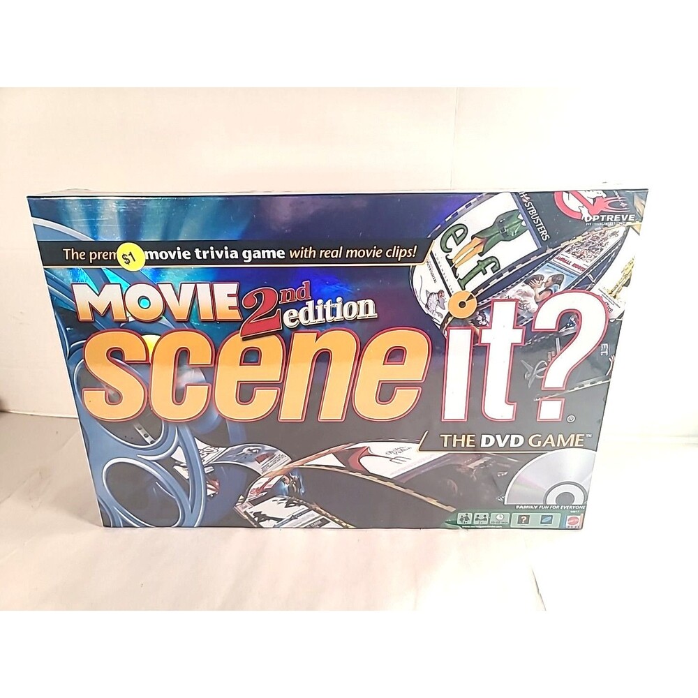 Factory Sealed NEW SCENE IT? Board Game Movie 2nd Edition by Mattel